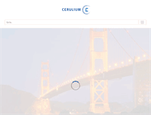 Tablet Screenshot of cerulium.com